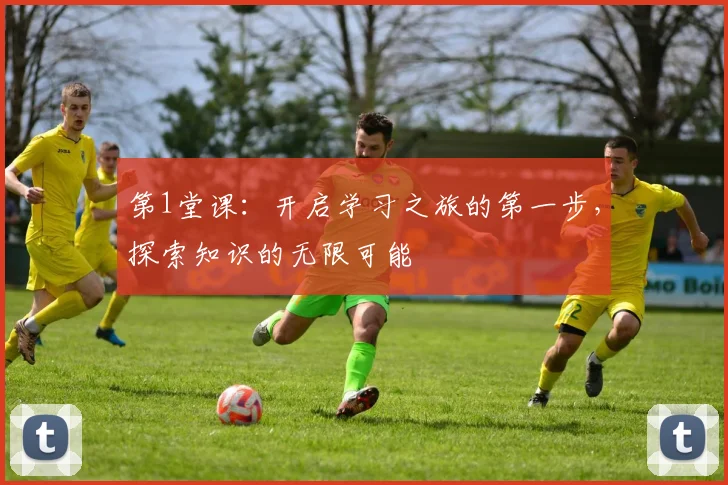 第1堂课：开启学习之旅的第一步，探索知识的无限可能